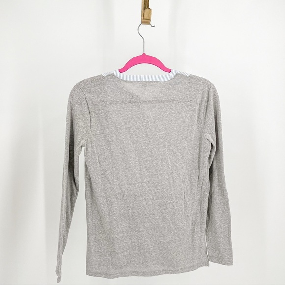 J Crew Women's Grey Blouse - Picture 2 of 3
